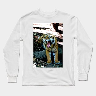 Snarling Tiger Long Sleeve T-Shirt